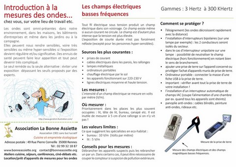 mesures les ondes chez soi